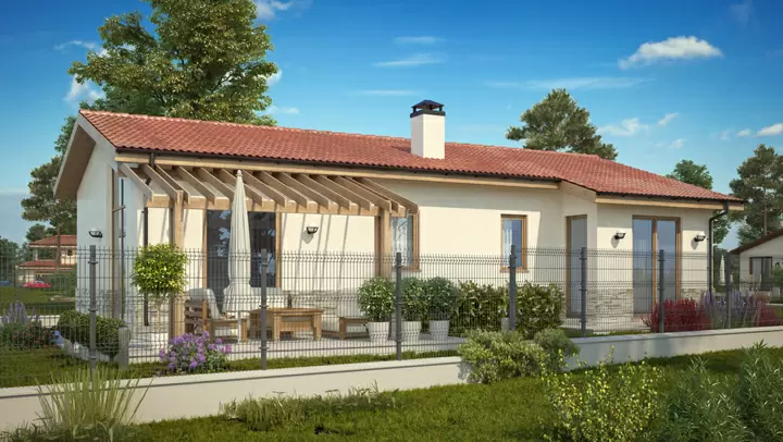 Проект на къща в с. Казичене