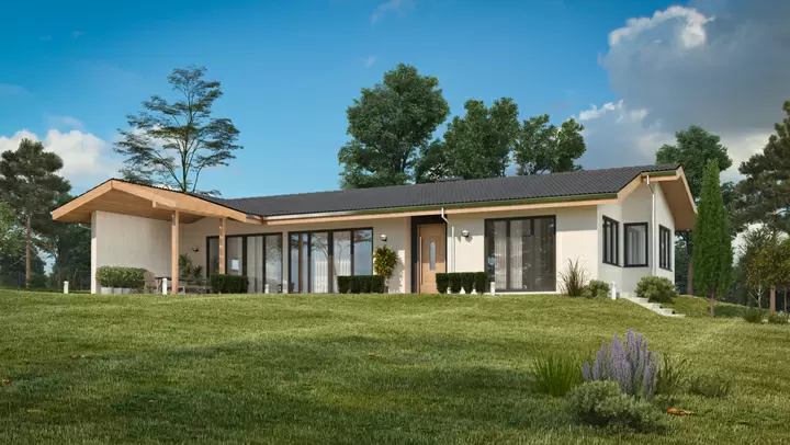 Проект на къща в гр. Ябланица