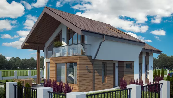 Проект на къща в с. Горни Богров